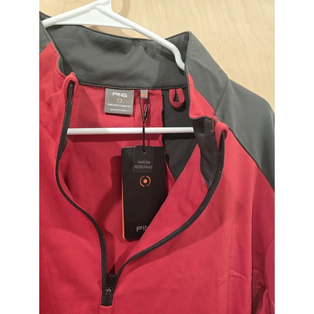 NWT PING‎ Sensorwarm Quarter Zip Jacket Size M